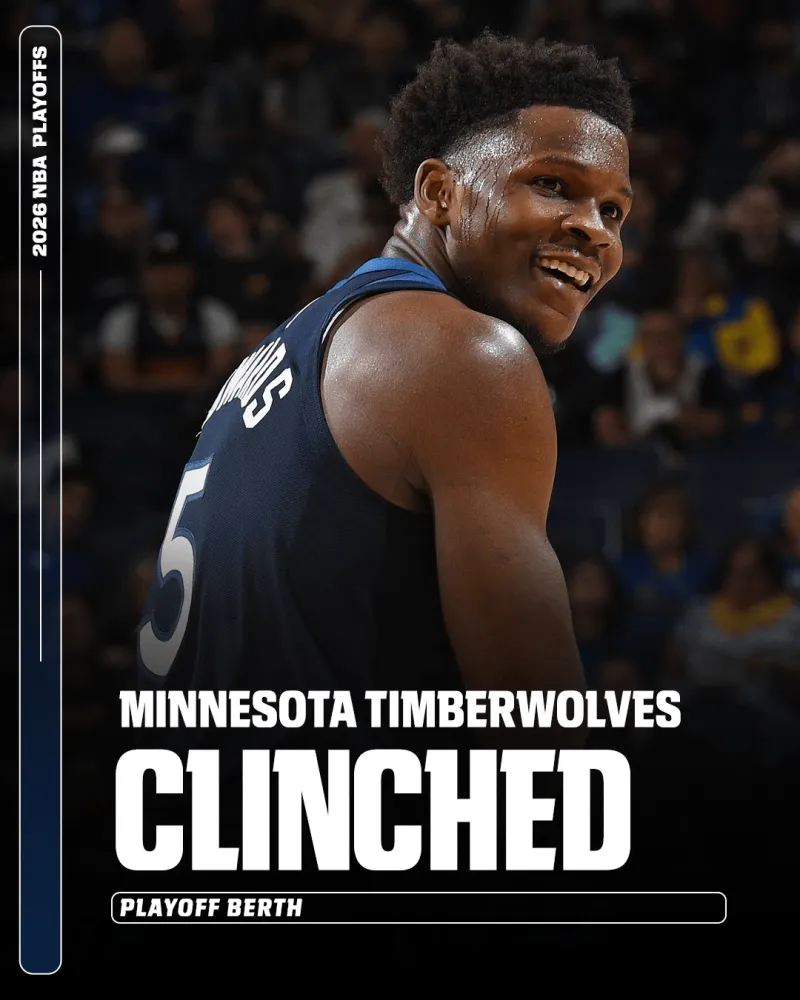 森林狼赢球&amp;amp;太阳输火箭，森林狼提前锁定西部前六季后赛席位